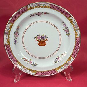 rare fine stone salad plate. Spode UK Y5351 Lord Calvert